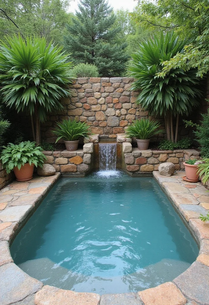12 Pool in Small Backyard Ideas for Smart Space Use - 1. Plunge Pool Paradise