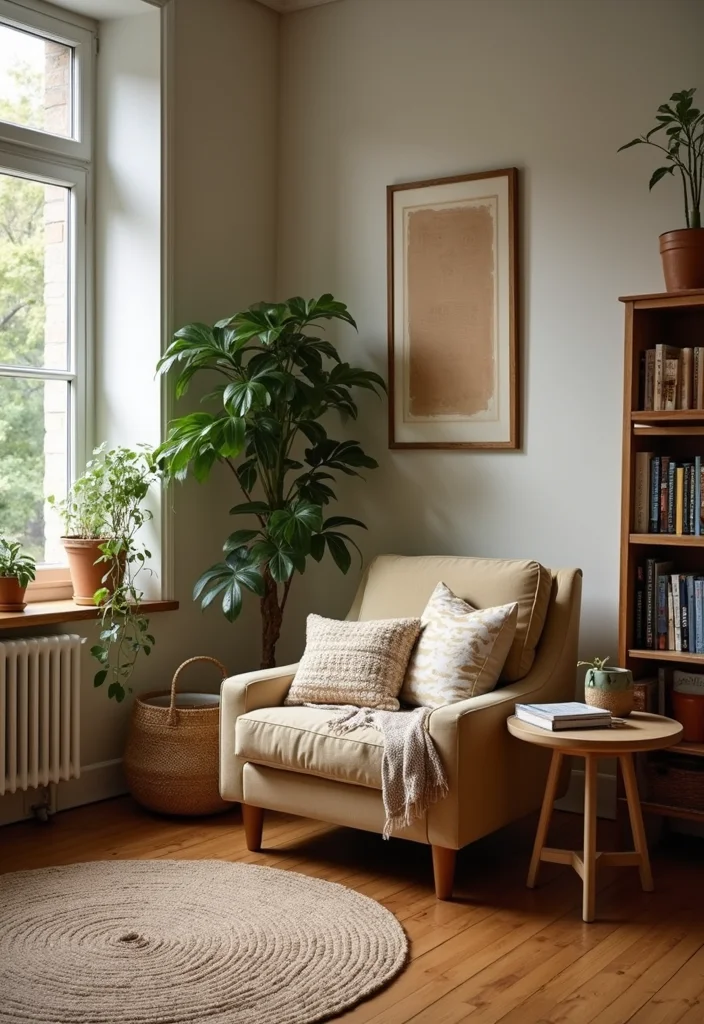 12 Square Living Room Ideas for Balanced Flexible Layouts - 1. Cozy Corner Nooks