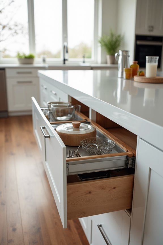 deeper island storage planning