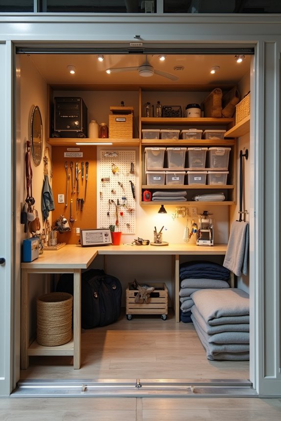 distinct zones for efficient decorating workflows