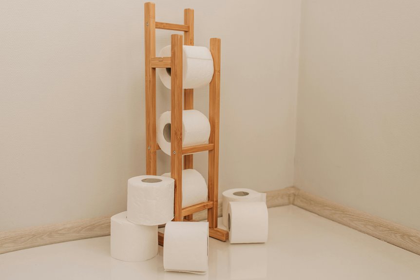diy decorative toilet paper storage ideas