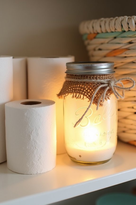 household budget friendly toilet roll storage ideas