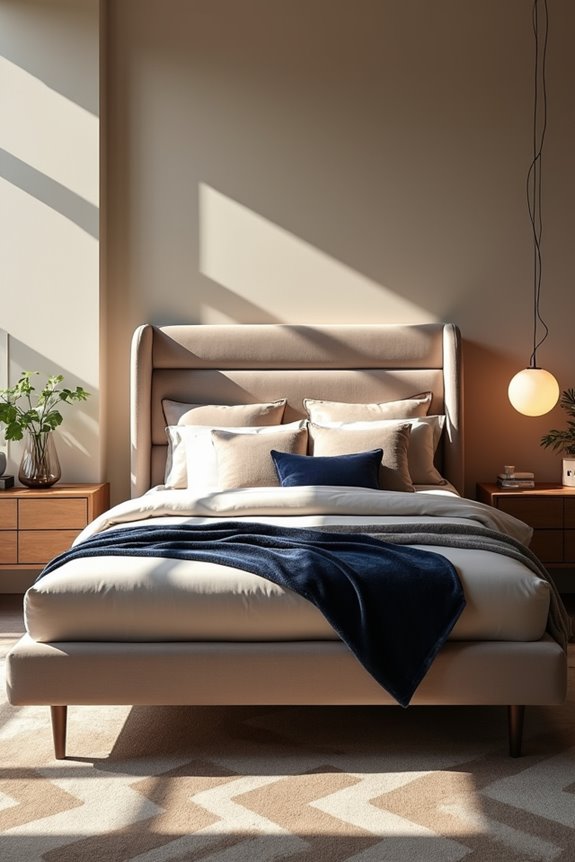 statement headboards anchor coordinated rooms