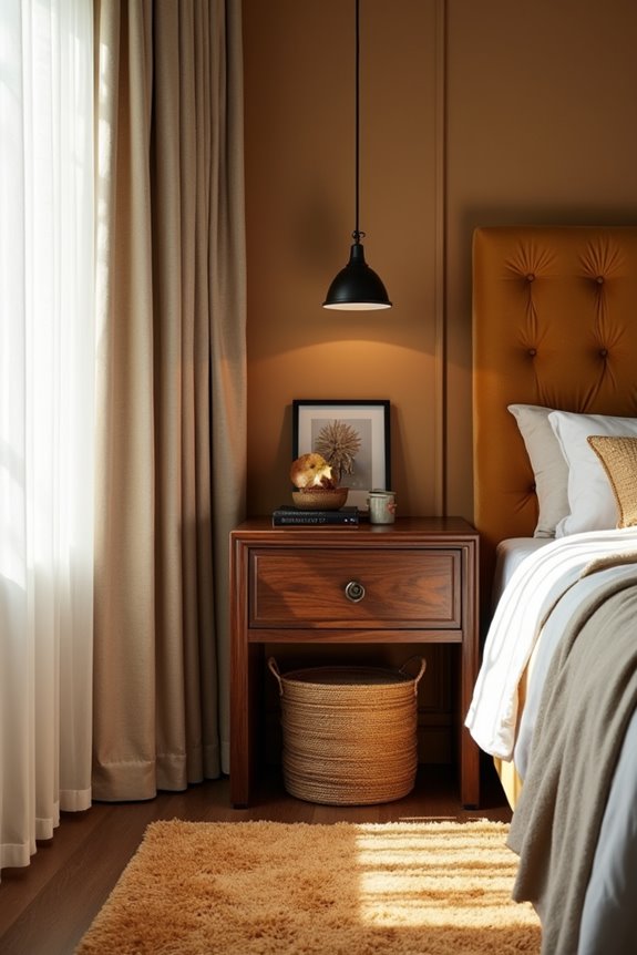 warm textures natural wood layering